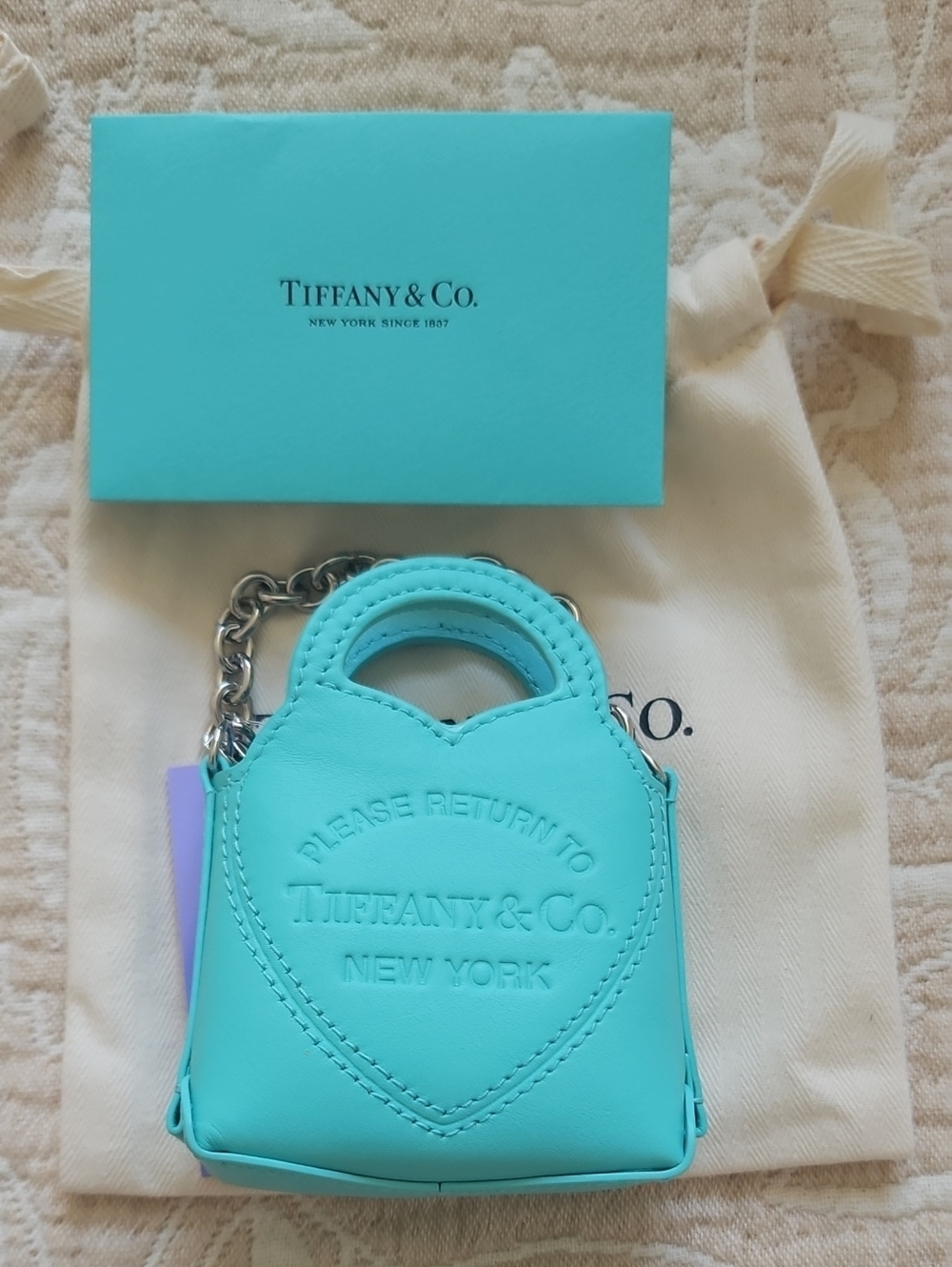 Tiffany & Co. Return to Tiffany Mini Heart Tote Charm